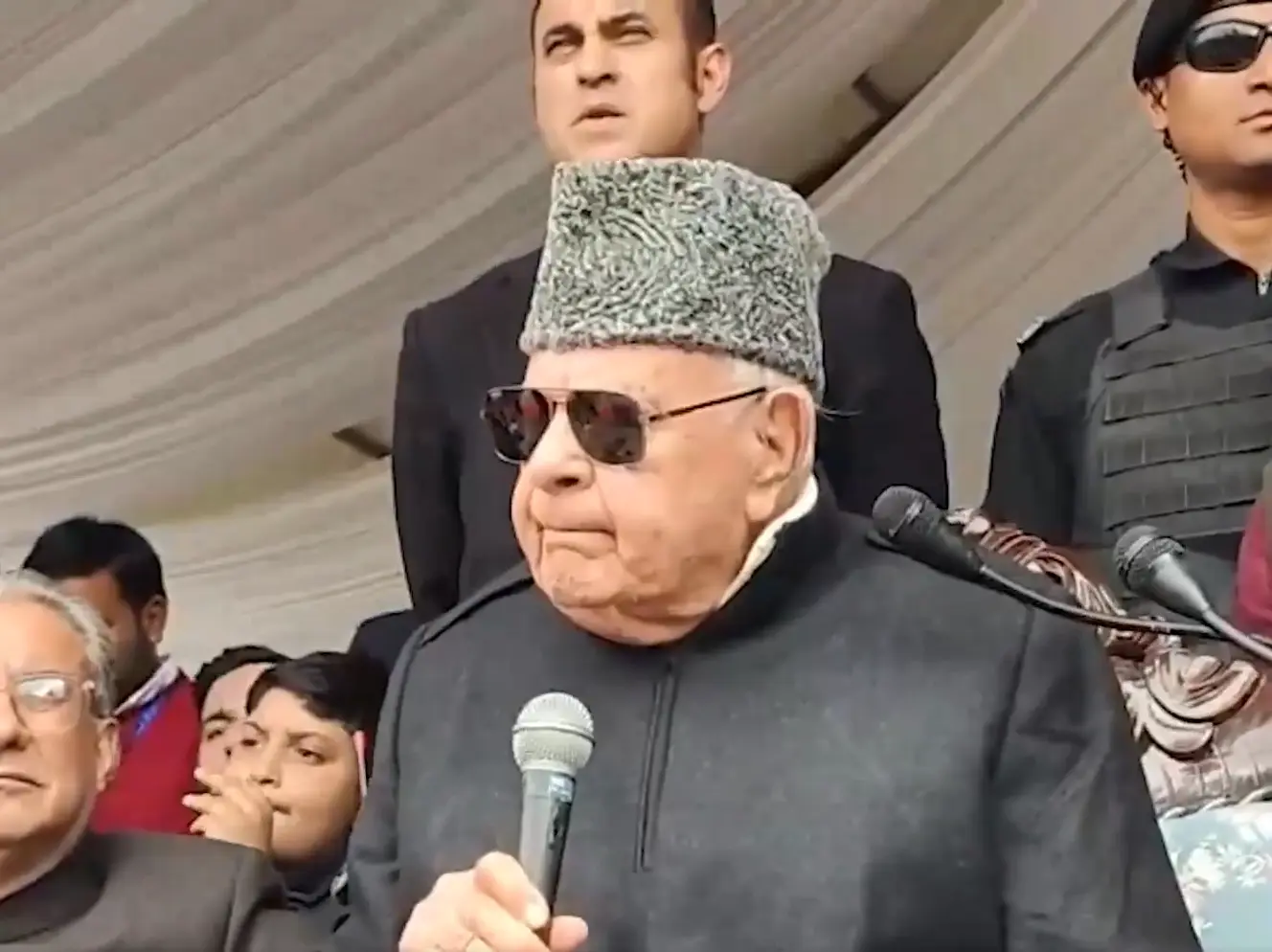 'Seditious and anti-national': BJP slams Farooq Abdullah over Pakistan, Kashmiris remark; demands legal action 'Seditious and anti-national': BJP slams Farooq Abdullah over Pakistan, Kashmiris remark; demands legal action