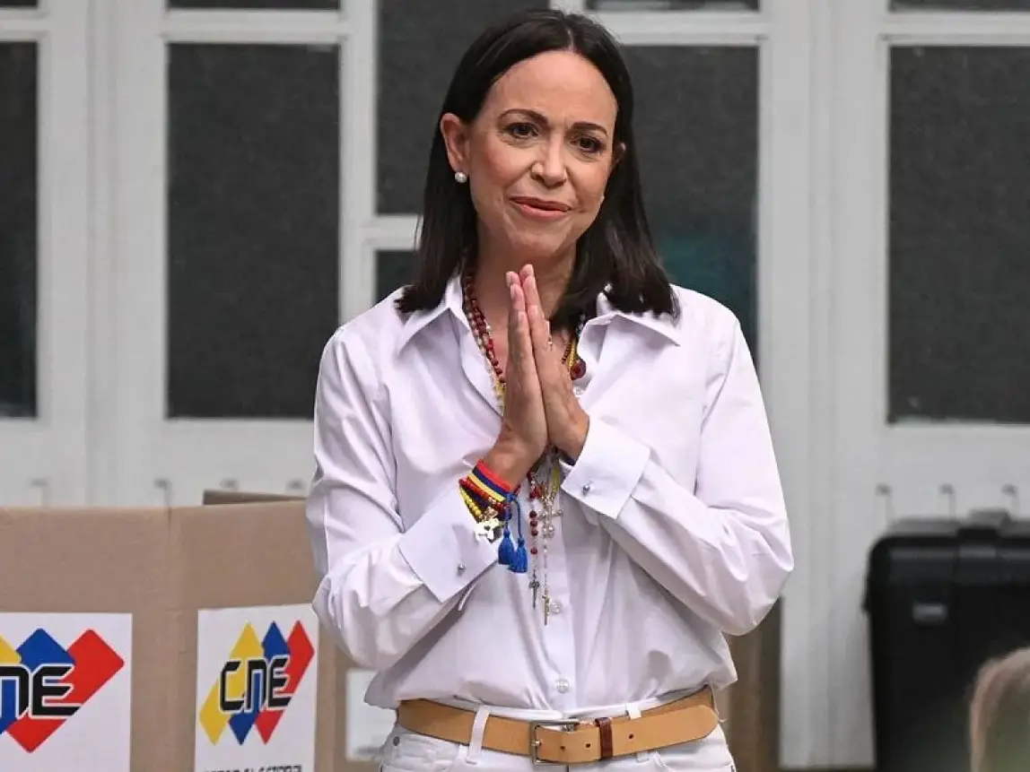 Venezuelan opposition leader María Machado returns home after over 10 months in exile Venezuelan opposition leader María Machado returns home after over 10 months in exile