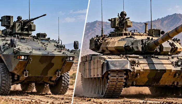 Armoured vehicles vs main battle tanks: What is the real difference?