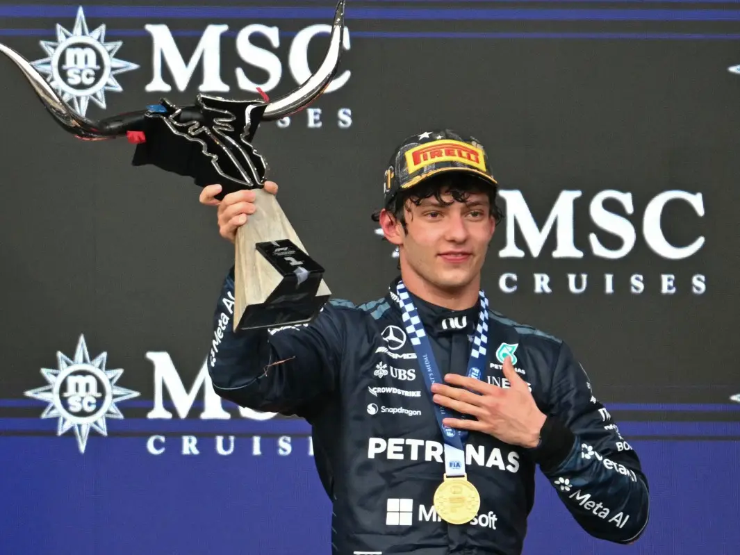 Formula 1: Mercedes' Kimi Antonelli one race and ninth spot finish away from title after US Grand Prix win Formula 1: Mercedes' Kimi Antonelli one race and ninth spot finish away from title after US Grand Prix win