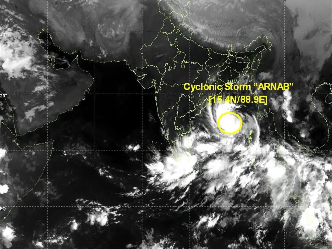Cyclone Arnab: Odisha shuts schools in 5 districts, Andhra Pradesh braces for landfall; Bengal on rain alert Cyclone Arnab: Odisha shuts schools in 5 districts, Andhra Pradesh braces for landfall; Bengal on rain alert