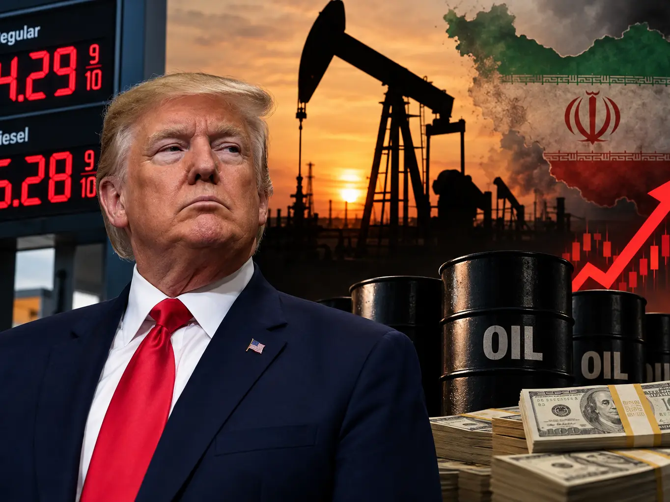 Trump’s oil and gas holdings surge to $81.6 million amid Iran war as Americans face rising fuel costs Trump’s oil and gas holdings surge to $81.6 million amid Iran war as Americans face rising fuel costs