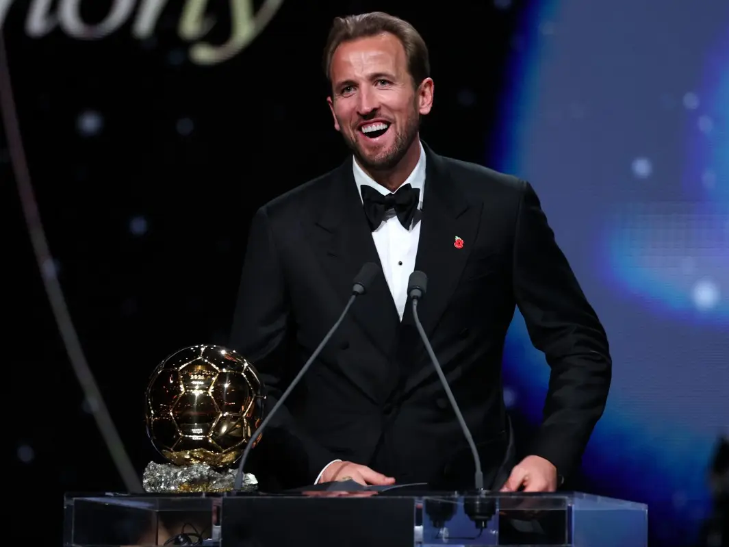 Harry Kane becomes first English player to win Ballon d'Or in over two decades Harry Kane becomes first English player to win Ballon d'Or in over two decades