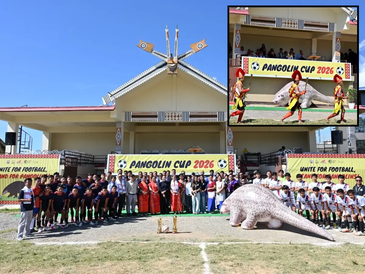 Goal for conservation: How Nagaland is using football to save endangered pangolins Goal for conservation: How Nagaland is using football to save endangered pangolins