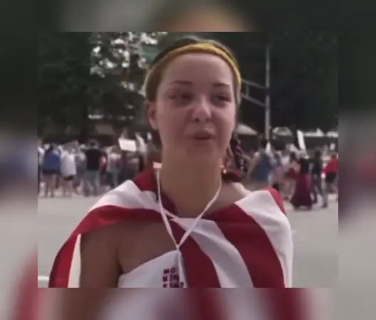 'There’s only one devil I can see, and he sits in the White House': Woman's fiery speech against Trump goes viral, netizens react 'There’s only one devil I can see, and he sits in the White House': Woman's fiery speech against Trump goes viral, netizens react