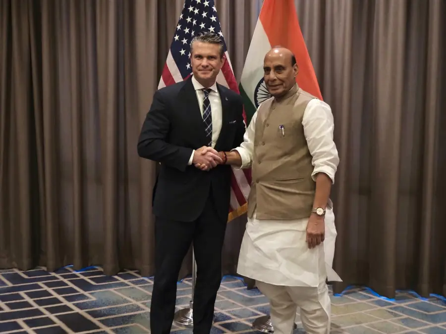Hegseth and Rajnath Singh review defence ties on ADMM-Plus sidelines