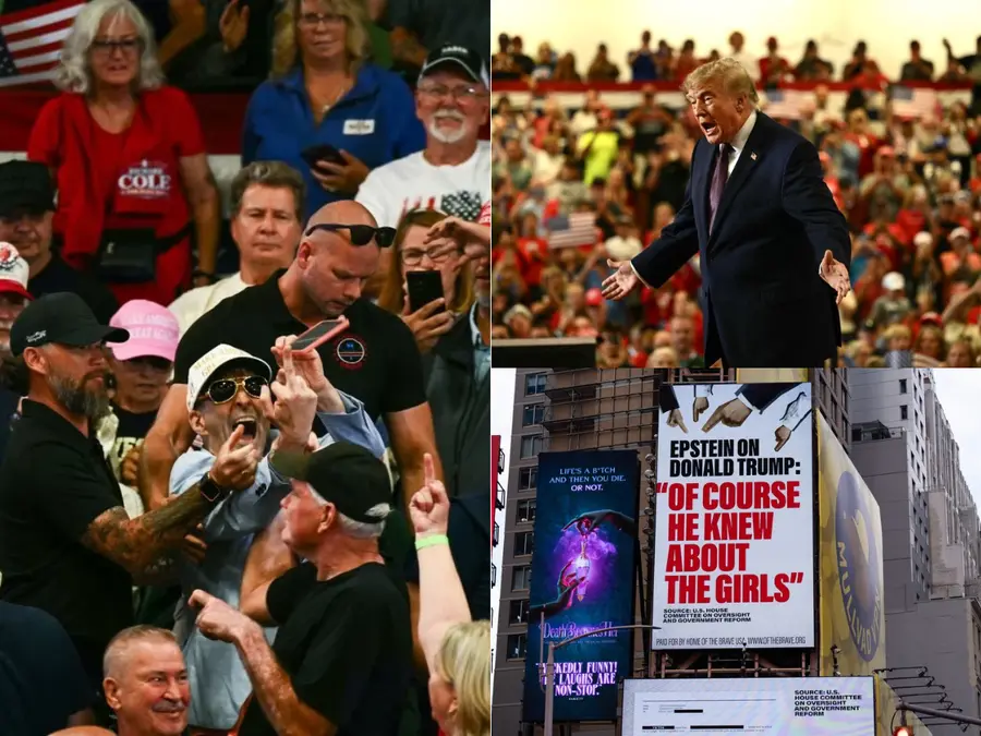 'Pumpkin spice paedo': Trump mercilessly heckled for travelling aboard Epstein's Lolita Express | Watch video