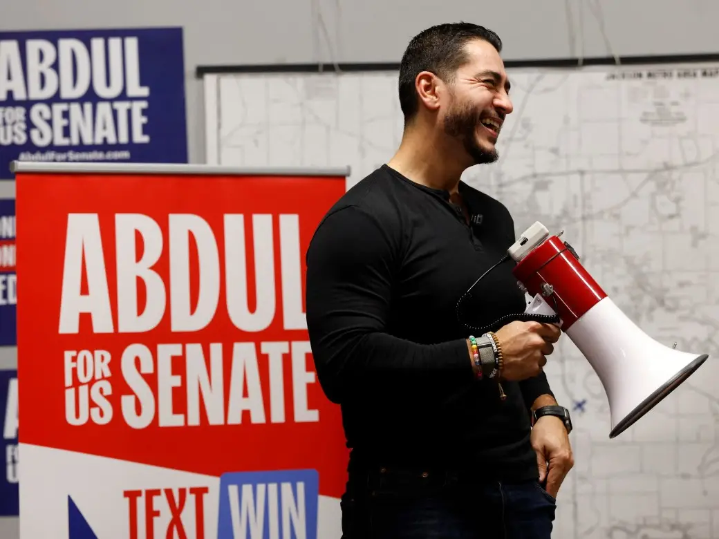 WATCH: Abdul El-Sayed turns Trump's insult into savage Epstein challenge: ‘Metal detector for me, lie detector for you’ WATCH: Abdul El-Sayed turns Trump's insult into savage Epstein challenge: ‘Metal detector for me, lie detector for you’