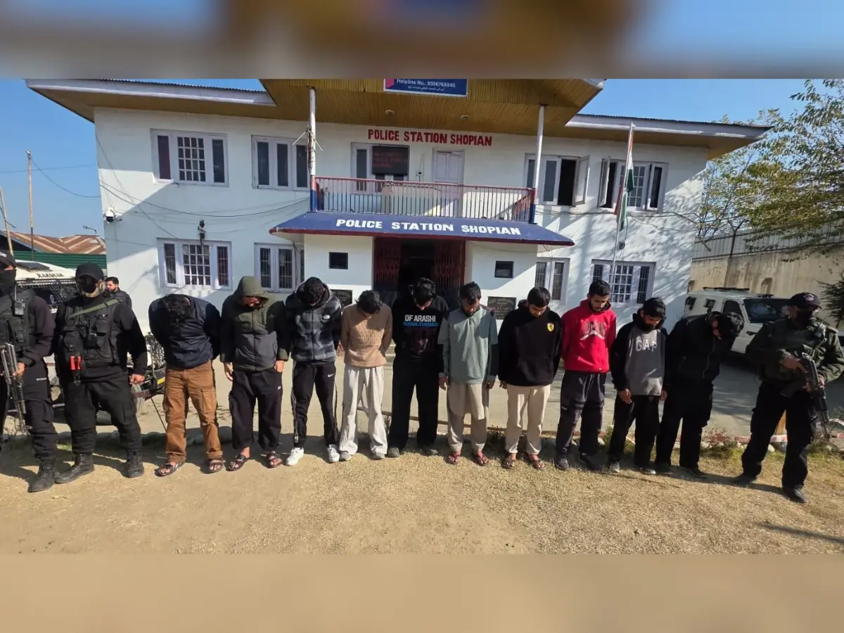 Shopian Police bust LeT/TRF-linked financing module with ties to inmates in jails Shopian Police bust LeT/TRF-linked financing module with ties to inmates in jails