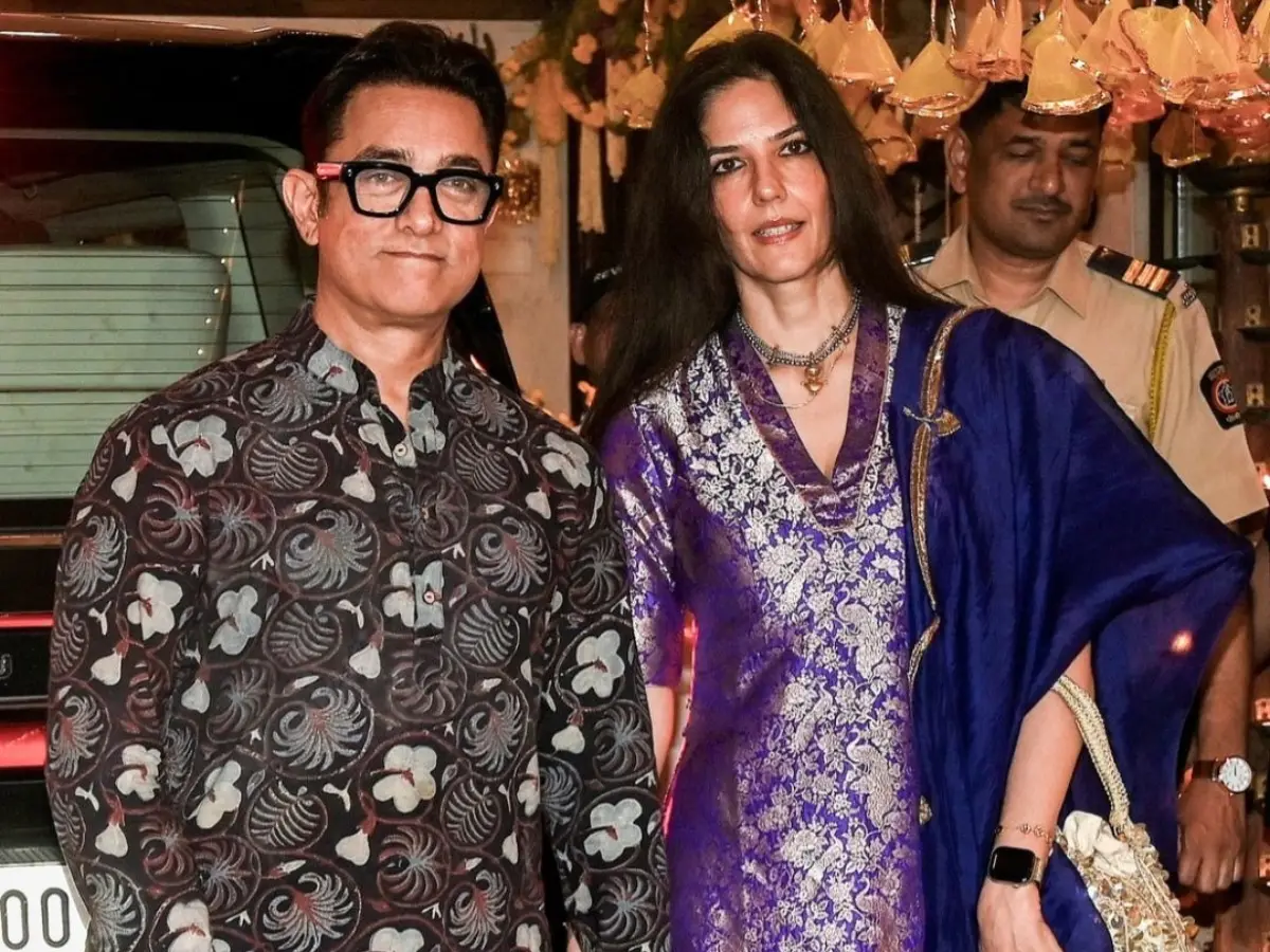 Aamir Khan and Gauri Spratt join star-studded Karva Chauth celebration at Anil Kapoor's residence Aamir Khan and Gauri Spratt join star-studded Karva Chauth celebration at Anil Kapoor's residence