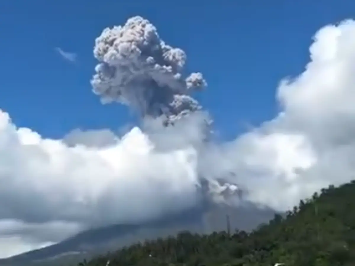 Philippines' Mayon volcano erupts, sends 3,000-metre ash column into sky