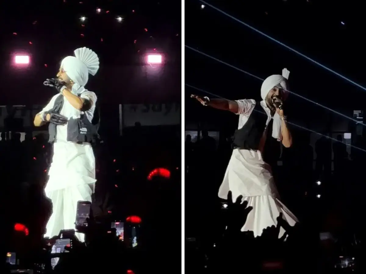 Diljit Dosanjh conquers rain and roadblocks to launch Aura India Tour in Delhi Diljit Dosanjh conquers rain and roadblocks to launch Aura India Tour in Delhi