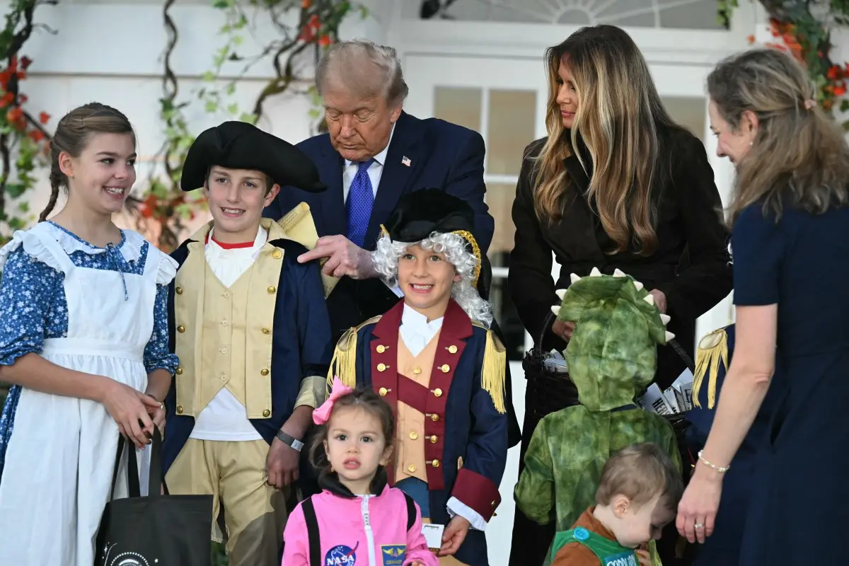 Halloween celebrations ahead of Nov 3 midterm elections